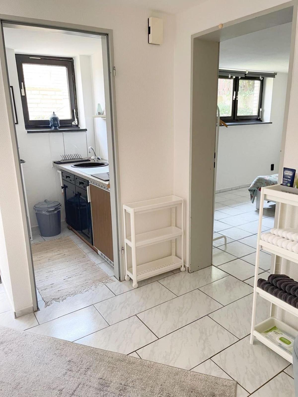 Ruhiges Apartment Muenster Baumberge ノットウルン エクステリア 写真
